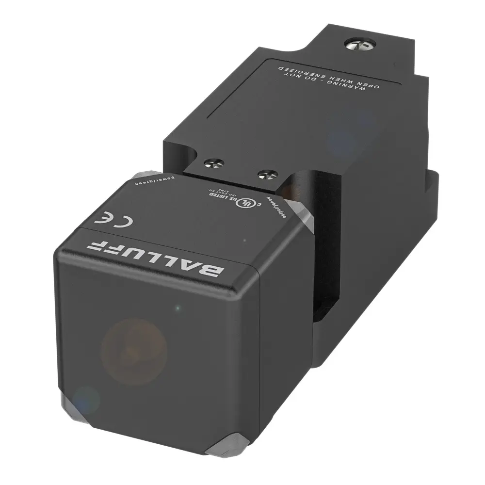 Produktfoto 1 von BALLUFF BES Q40KU-UPU20B-KM20, Quadratische Ausführung mit 40 mm Höhe, BES05YW
