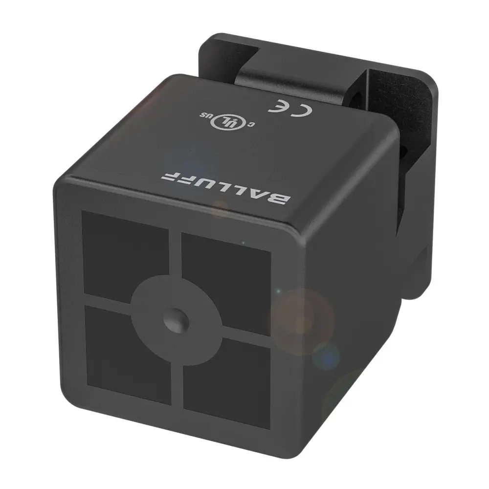 Produktfoto 1 von BALLUFF BES Q40KFU-NSC40E-S04K, Faktor 1 in quadratischer Ausführung+40 mm Höhe