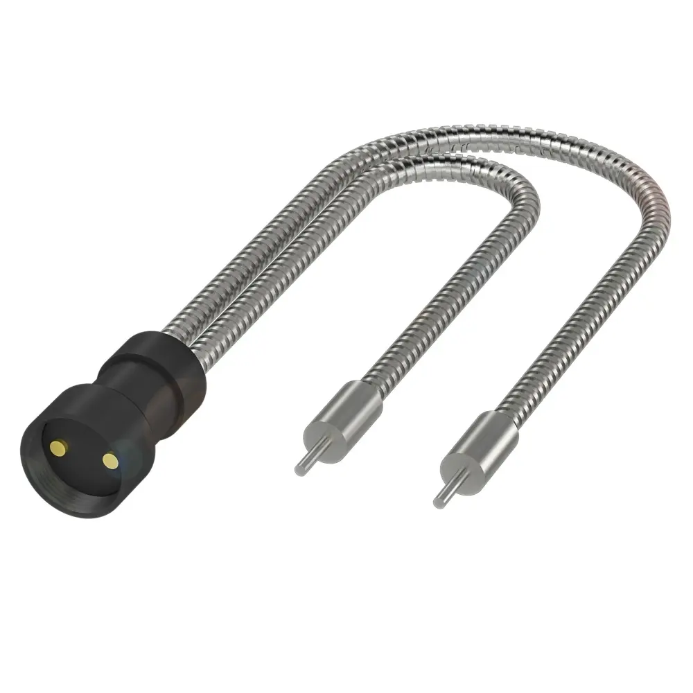 Produktfoto 1 von BALLUFF BFO 18A-LGG-MZG-10-1,5, Zylindr. Glasfasern+gerader&gewinkelter Optik
