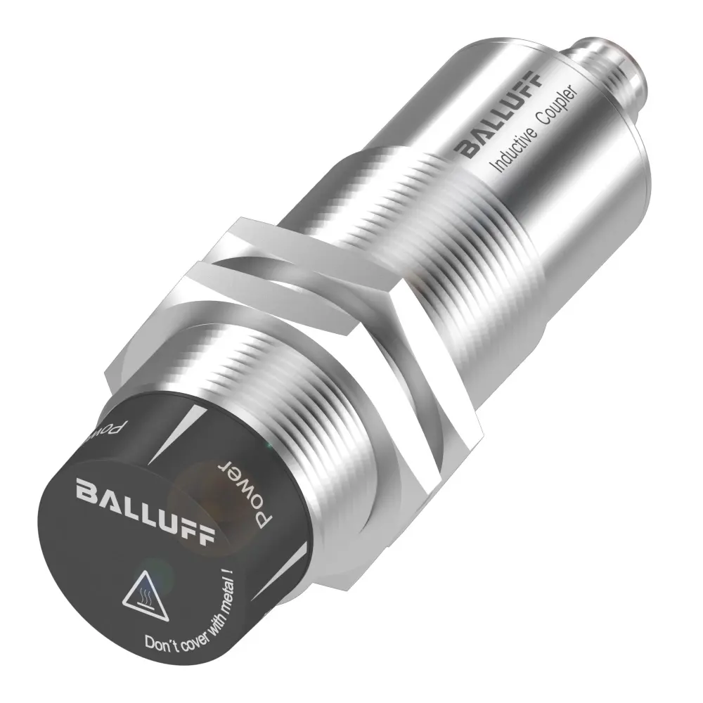 Produktfoto 1 von BALLUFF BIC 1P0-P2A50-M30MI3-SM4A4A, Induktive Koppler zur Spannungsversorgung