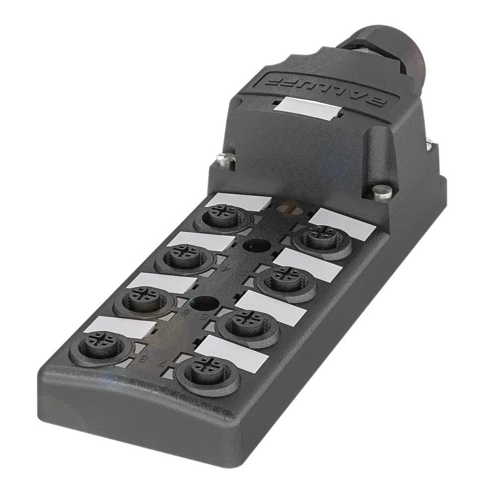 Produktfoto 1 von BALLUFF BPI 8M4A4P-2K-00-TPSE, Passive Verteiler, P/n: BPI007J
