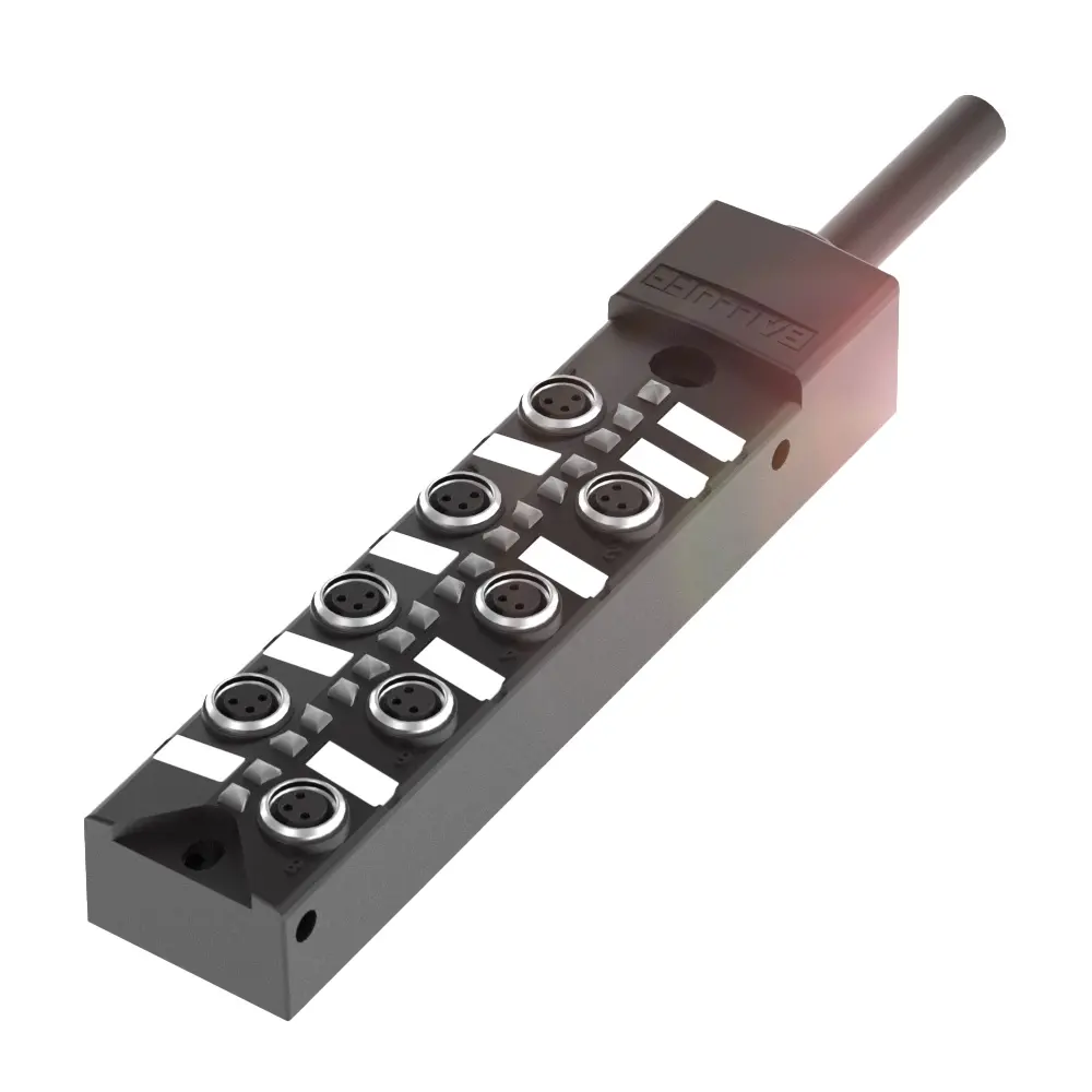 Produktfoto 1 von BALLUFF BPI 8M3030-5K-B0-KPXA0-100, Passive Verteiler, P/n: BPI00FU