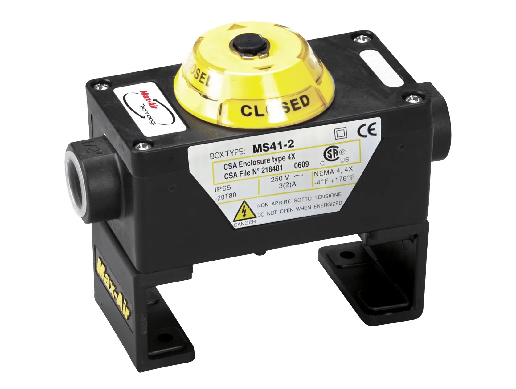 Max-Air Technology BS42-2100G3, Technopolymer-Endschalterbox