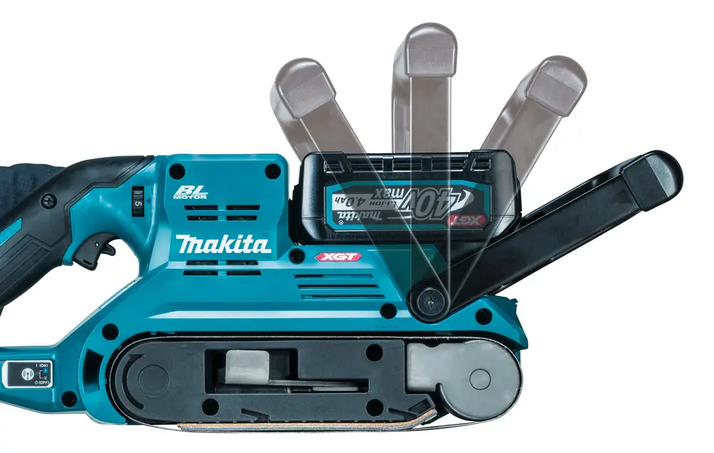 Produktfoto 1 von Makita BS001GZ, Akku-Bandschleifer, 40V max / 76 mm ohne AKku und Ladegerät