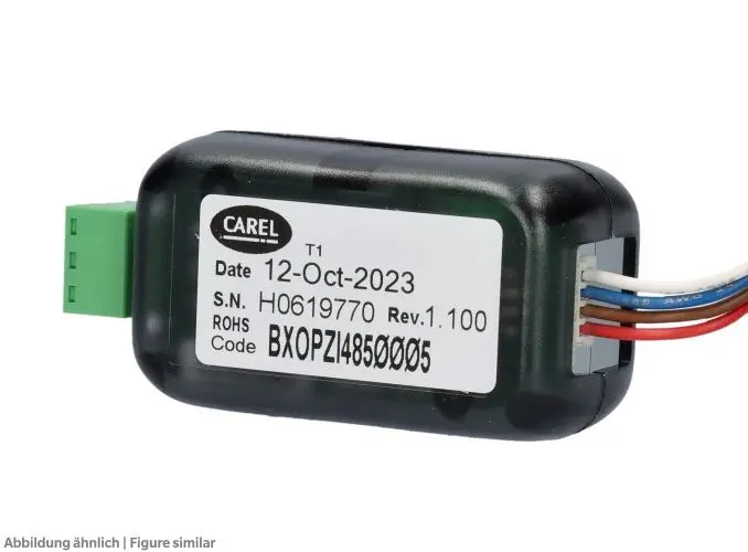 Produktfoto 1 von Carel BXOPZI4850000, RS485/TTL-Schnittstelle für iJW, IR3 und Powercompact