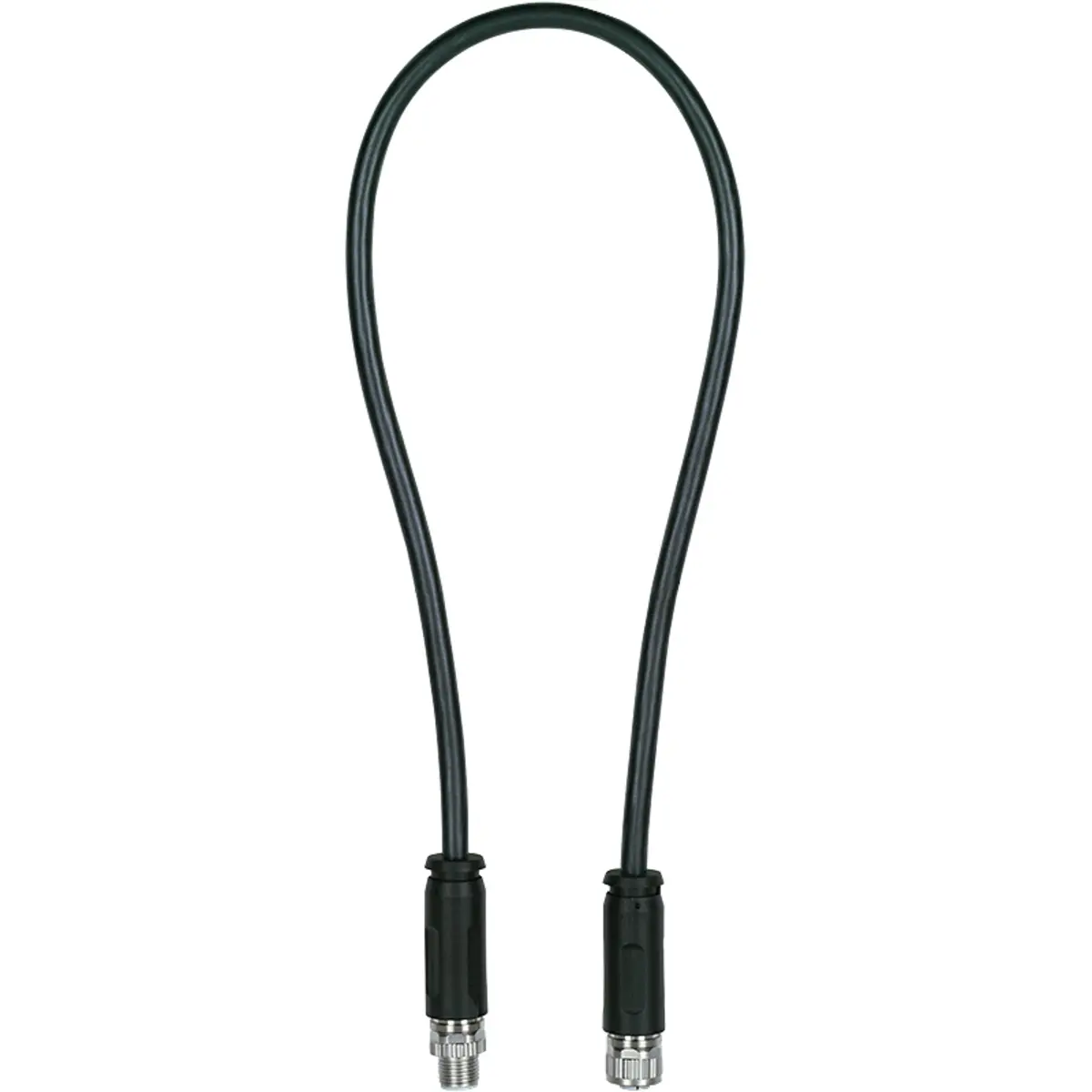 Produktfoto 1 von PILZ Cable/PW/M12-5SMX/M12-5SFX/L/0,5/1Q50/BK Anschlusstechnik P/N: C1000010