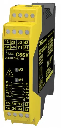 Produktfoto 1 von COMITRONIC-BTI C5SX/24V, Sicherheitsmodul