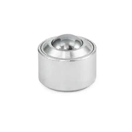 Produktfoto 1 von GANTER NORM GN 509.4-45-SBL, Kugelrolleneinheiten, Stahl, ohne Kragen
