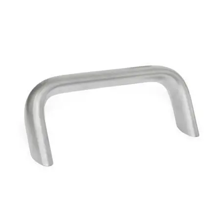 Produktfoto 1 von GANTER NORM GN 565.7-26-160-A-MT, Geneigte Schrank U-Griffe, Edelstahl