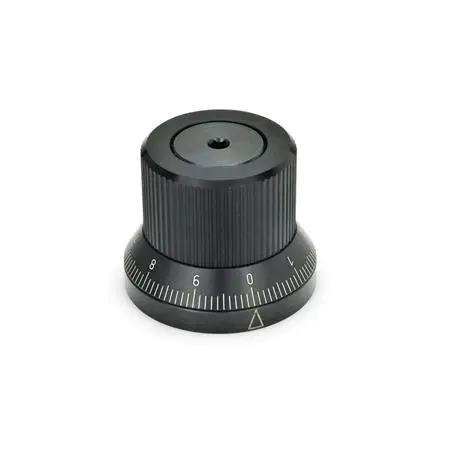 Produktfoto 1 von GANTER NORM GN 700-66-K12-S, GN 700 Adjustable Knobs Aluminum, Mechanism Steel