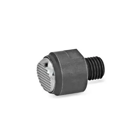 GANTER NORM GN 709.1-50-M24-RRH, Spannplatten, mit Gewindestift