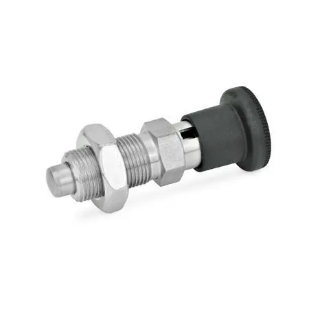 Produktfoto 1 von GANTER NORM GN 817-16-20-CK-NI, Rastbolzen, Edelstahl, m. oder ohne Ruheposition