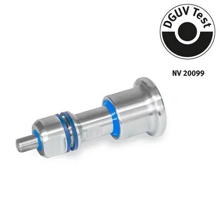 Produktfoto 1 von GANTER NORM GN 8170-6-B-VH-H, GN 8170 Indexing Plungers, DGUV Certified