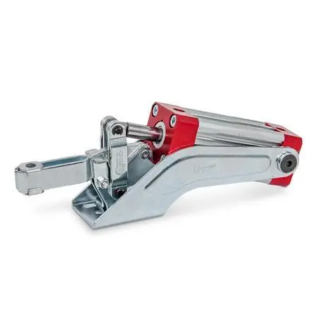 GANTER NORM GN 860-130-AP-M, Kniehebelspanner, Stahl, pneumatisch