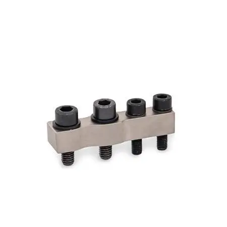 GANTER NORM GN 868-18-P-NC, Halter für Spannbacken, Stahl