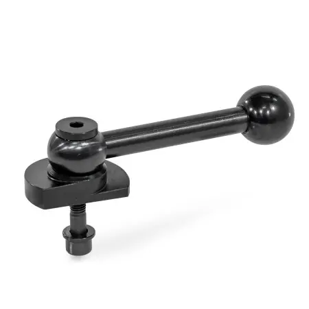 GANTER NORM GN 918.1-50-KVB-R-60, GN 918.1 Clamping Bolts Steel, Upward Clamping