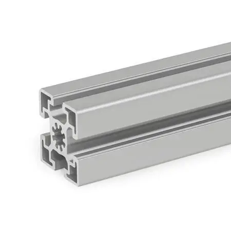 Produktfoto 1 von GANTER NORM GN 10B-30608S-N-3-2, Aluminiumprofile, b-Modular-System