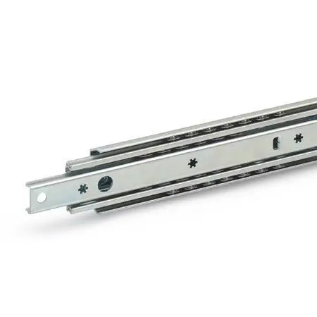 Produktfoto 1 von GANTER NORM GN 1422-400-B-2-ZB, Teleskopschienen