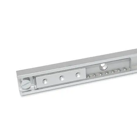 Produktfoto 1 von GANTER NORM GN 2402-43-370-1490, Linearschienen, mit innerer Verfahrstrecke
