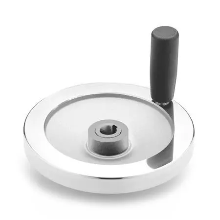 Produktfoto 1 von GANTER NORM GN 321.4-140-K14-D-ZI, Sicherheits-Handräder, mit Gleitlager