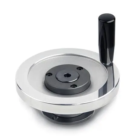 Produktfoto 1 von GANTER NORM GN 327-200-K20-D-1, Sicherheits-Handräder,  fester Lagerflansch