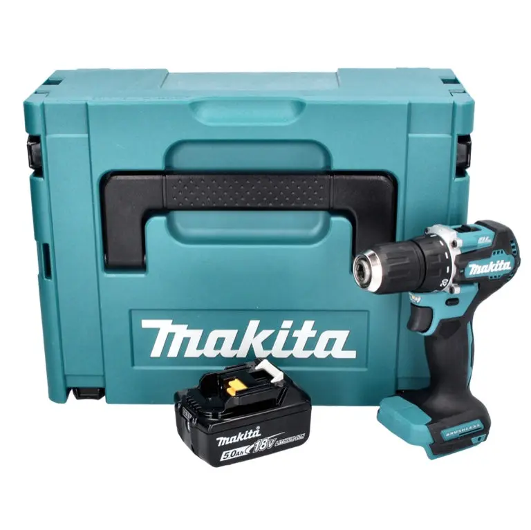 Produktfoto 1 von Makita GA013GM201, Akku-Winkelschleifer 125 mm +Ladegerät 40 V 4 Ah