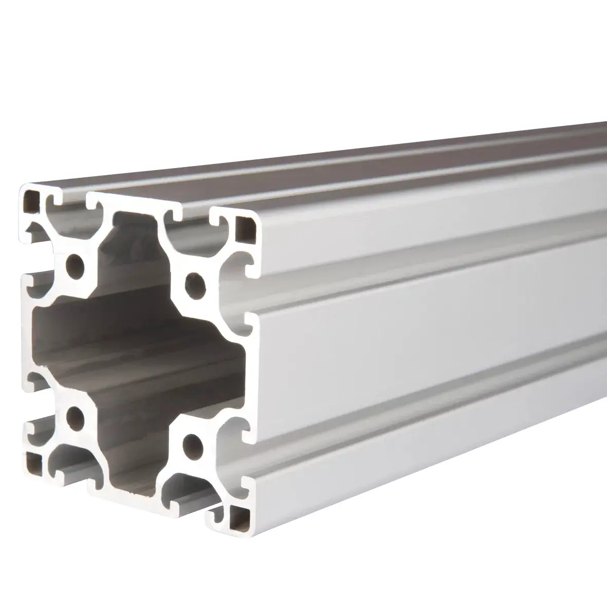 Produktfoto 1 von FIPA GR-XL01.005.2000, Xline Profil 80x80mm Aluminiumprofil