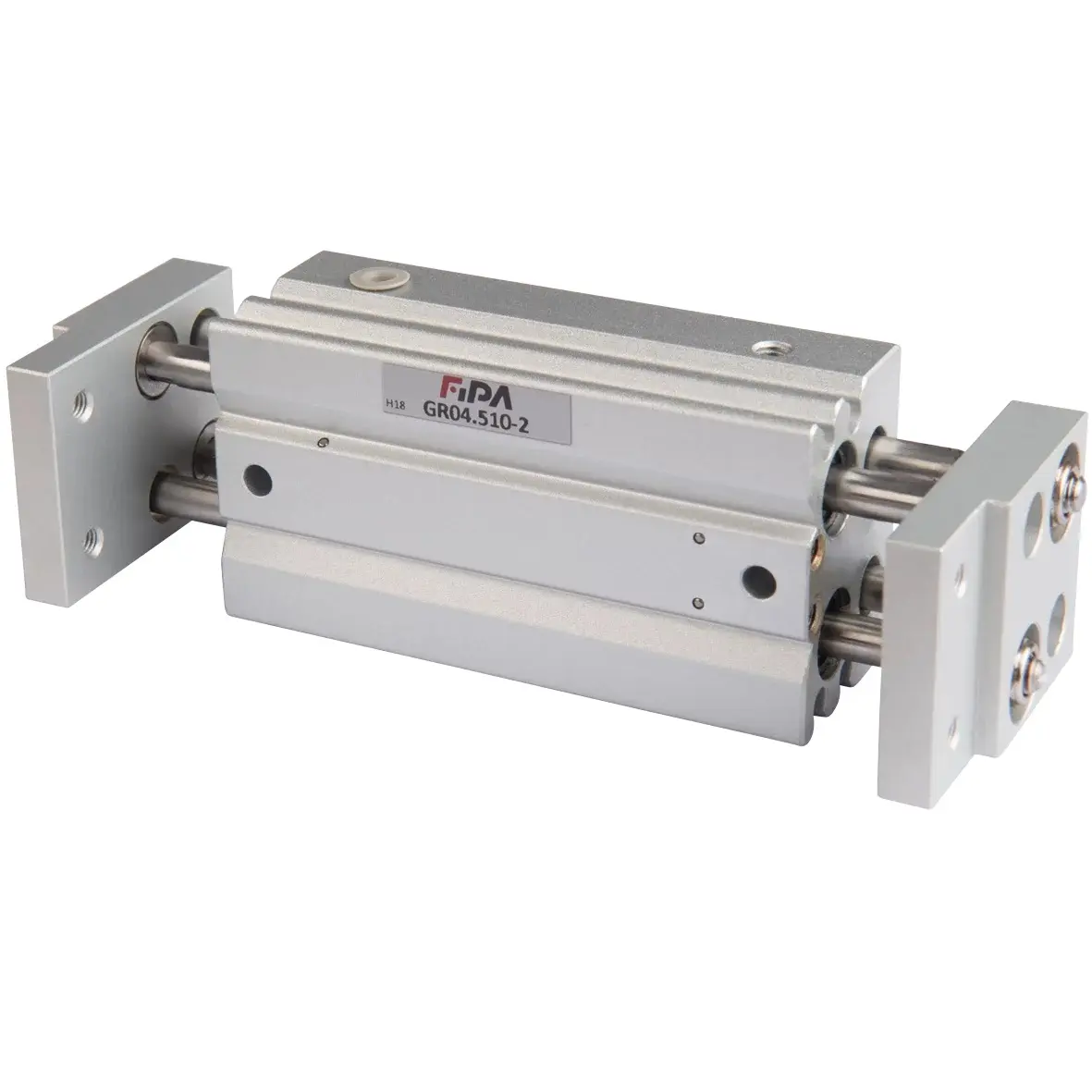 Produktfoto 1 von FIPA GR04.510-2, Parallelgreifer Schließkraft bei 6 bar 22 N, Gesamthub 60 mm