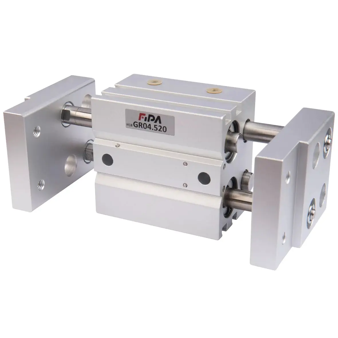 Produktfoto 1 von FIPA GR04.520, Parallelgreifer Schließkraft bei 6 bar 100 N, Gesamthub 40 mm