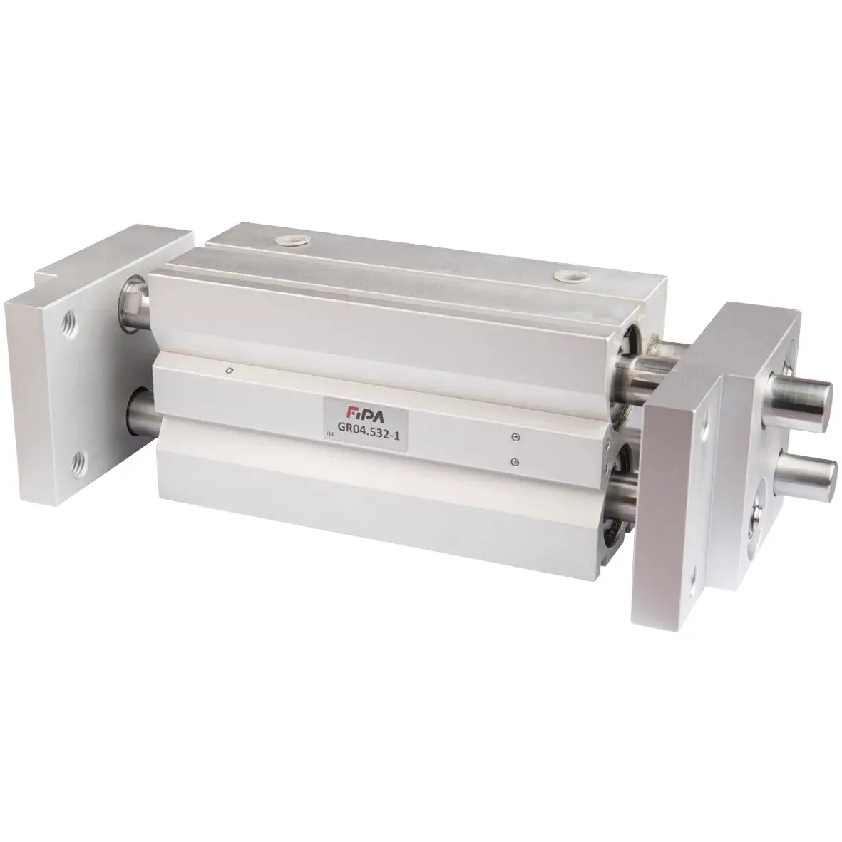 Produktfoto 1 von FIPA GR04.532-1, Parallelgreifer Schließkraft bei 6 bar 300 N, Gesamthub 120 mm
