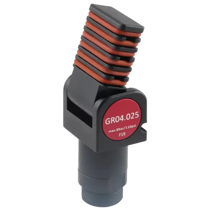 Produktfoto 1 von FIPA GR04.025SI, Winkelspanngreifer Ø 20 mm mit Silikon O-Ring