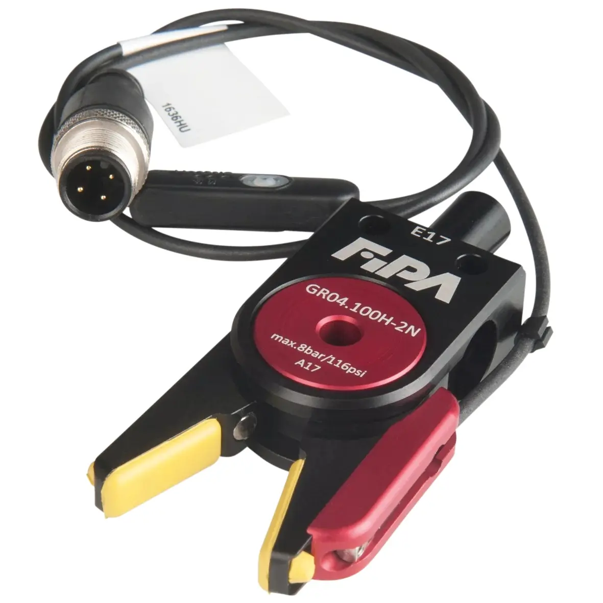 Produktfoto 1 von FIPA GR04.100H-2N, Serie 100 Greifzange HNBR Pad