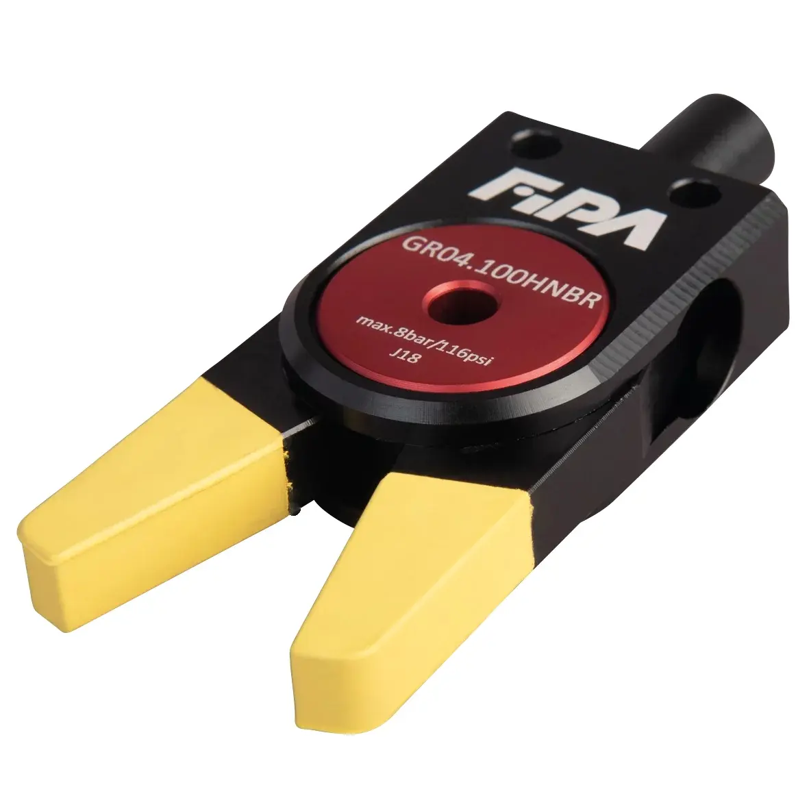 Produktfoto 1 von FIPA GR04.100HNBR, Serie 100 Greifzange Voll-HNBR Form, ohne Sensor