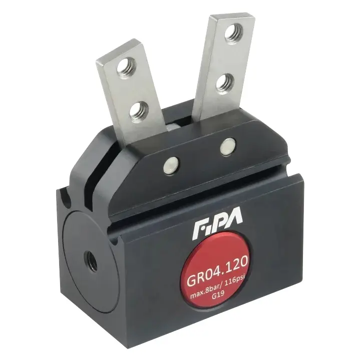 Produktfoto 1 von FIPA GR04.120, 2-Finger Winkelgreifer ohne Greifbacken