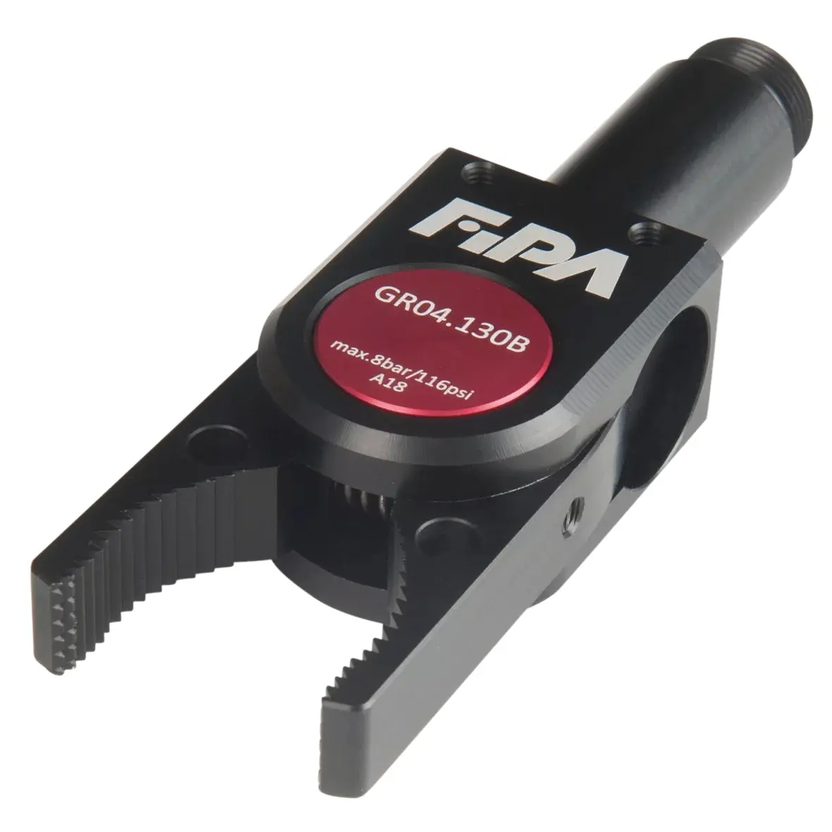 Produktfoto 1 von FIPA GR04.130B, Serie 130 Greifzange. Sägezahn rund, ohne Sensor