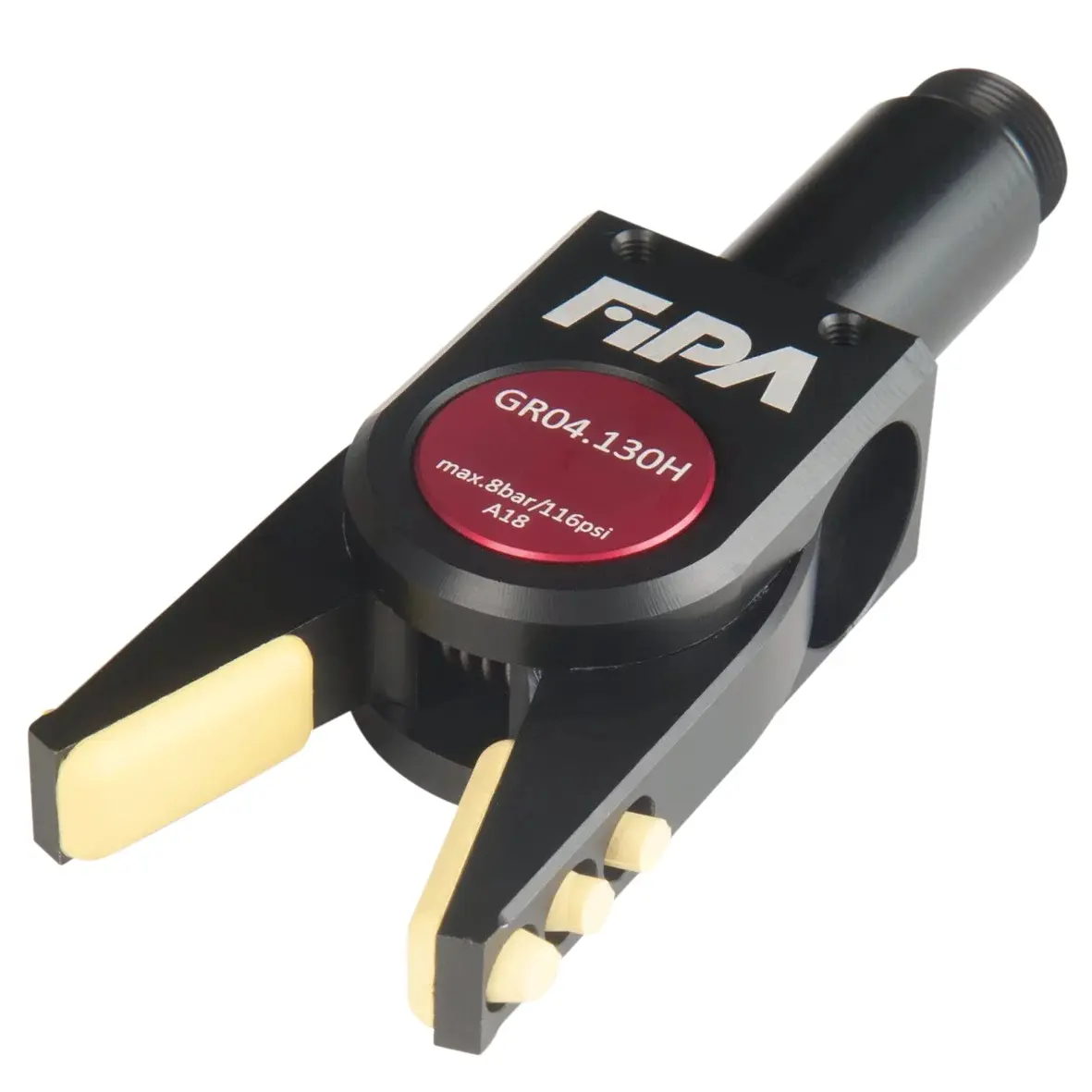 FIPA GR04.130H, Serie 130 Greifzange, HNBR-Pad, ohne Sensor