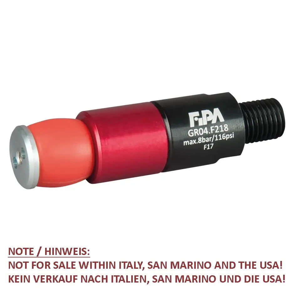Produktfoto 1 von FIPA GR04.F218-SI, Innengreifer für Teile-Ø 19 bis 23,5 mm, Material Silikon