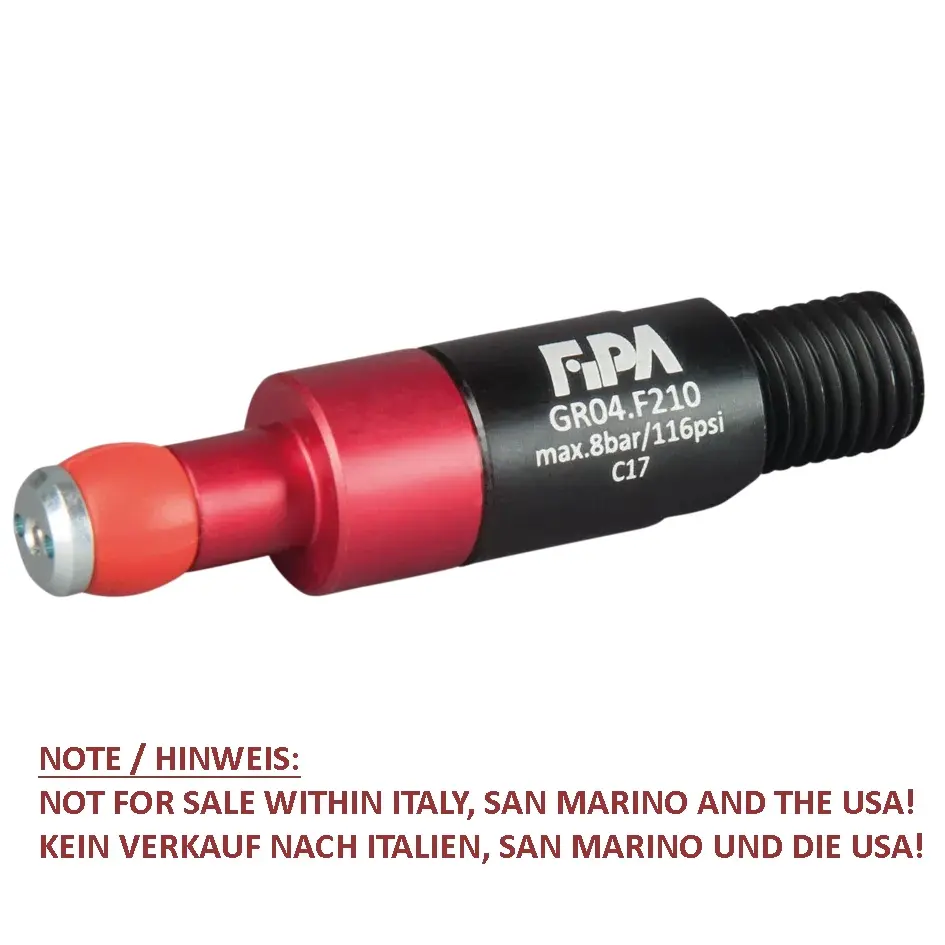 Produktfoto 1 von FIPA GR04.F210, Innengreifer für Teile-Ø 10,5-13 mm, Material EPDM