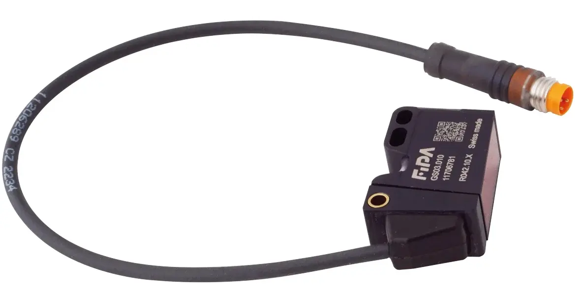 Produktfoto 1 von FIPA GS03.010, Reflexions-Lichttaster PNP M8-Stecker, 3-Pol