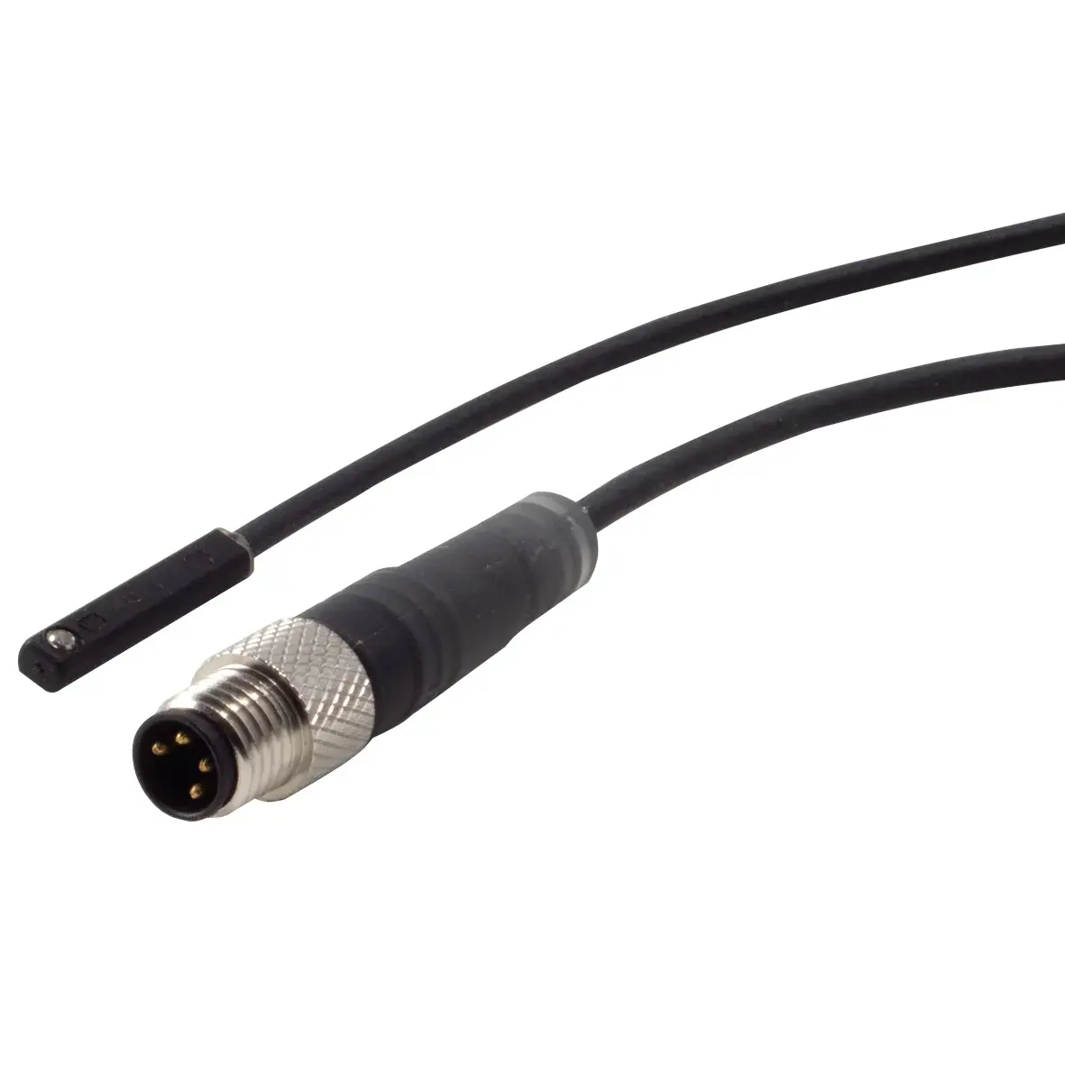 Produktfoto 1 von FIPA GS04.006, Magnetfeldsensor 2xNPN teach-In, NO, C-Nut M8-Stecker, 4-Pol