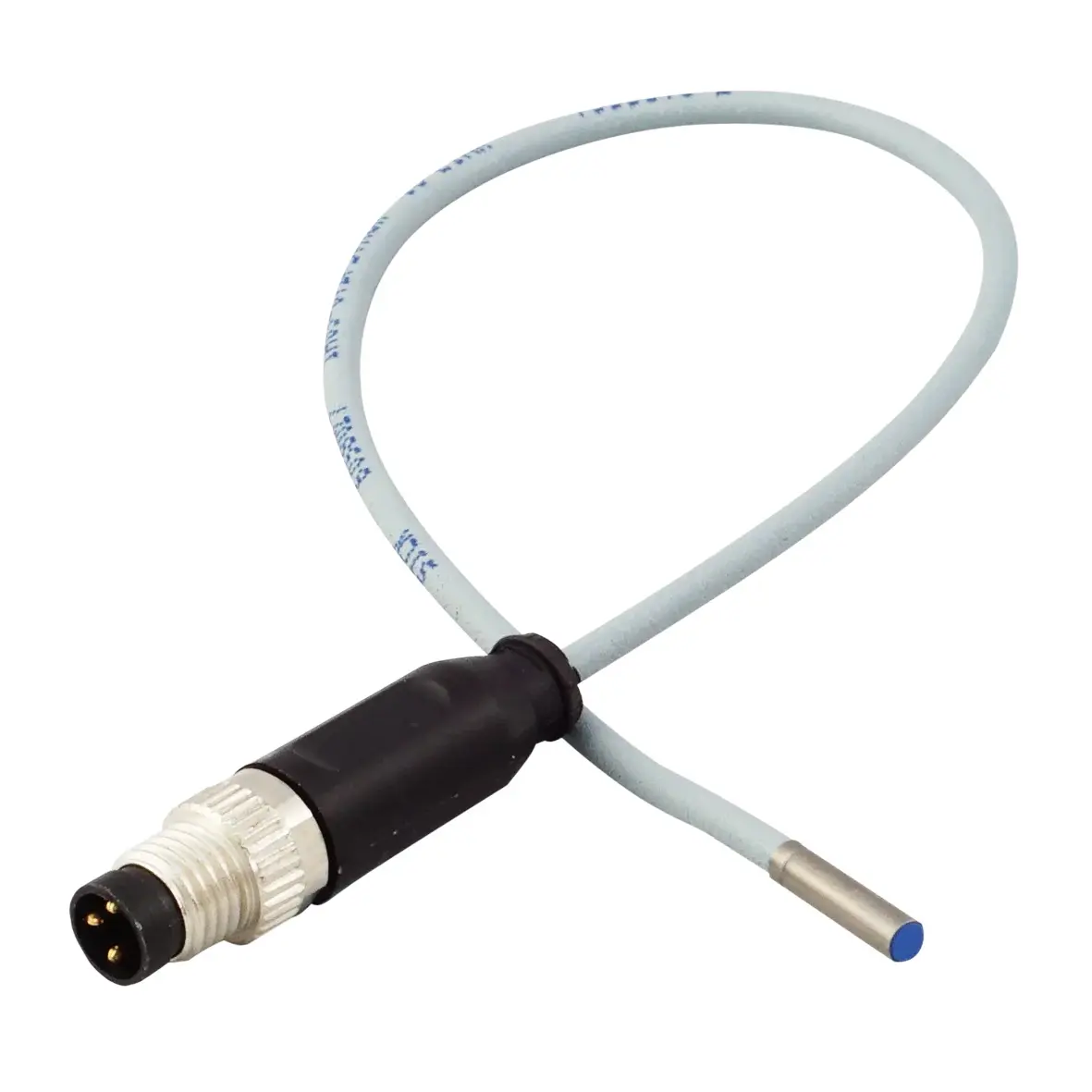 Produktfoto 1 von FIPA GS04.007, Induktiver Sensor, Schließer, PNP-Ausgang Glattrohr Ø 3mm
