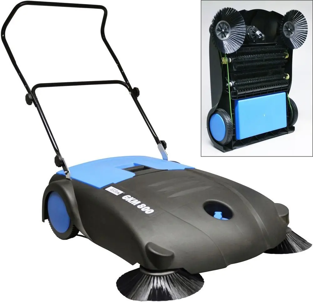 Produktfoto 1 von Güde 16793, Kehrmaschine GKM 800 800mm Kehrbreite 30l Behälter 3200m²/h