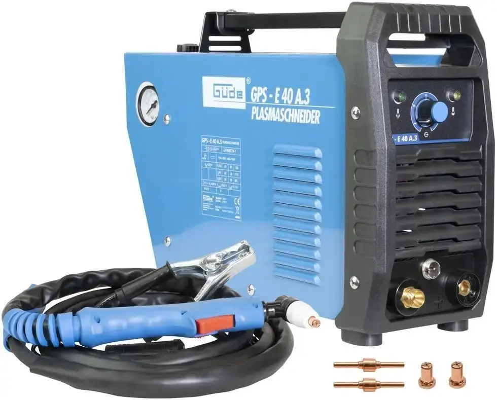 Produktfoto 1 von Güde 20093 GPS-E 40 A.3 Plasmaschneider 230V 3-6 bar bis 12 mm Kupfer Alu