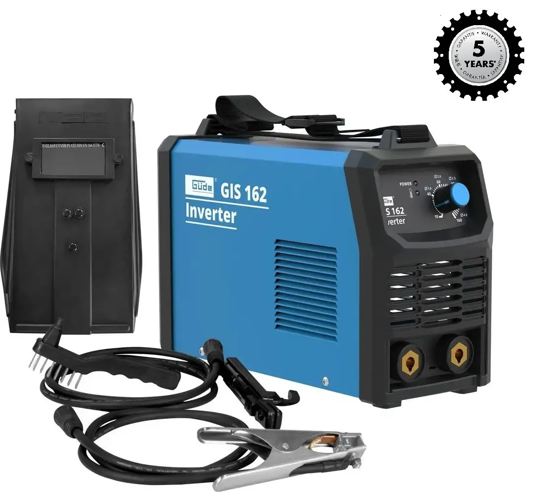 Produktfoto 1 von Güde 20124, Inverter Schweißgerät GIS 162 230V 10-160A 5 Jahre Garantie