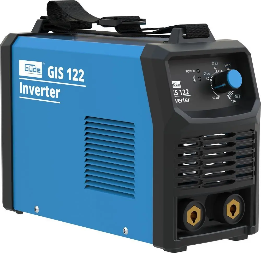 Produktfoto 1 von Güde 20122, Inverter Schweißgerät GIS 122 10-120A 230V Hot-Start Arc-Force