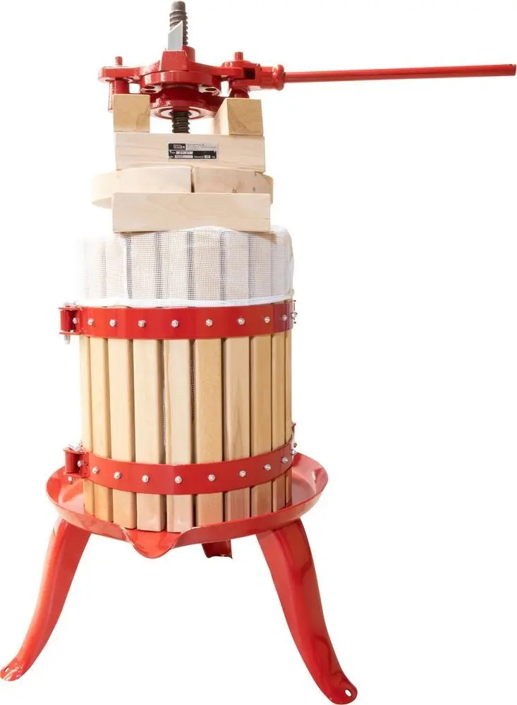 Produktfoto 1 von Güde 30020, Obstpresse OP 47 unbehandeltes Holz Stahlspindel für Äpfel