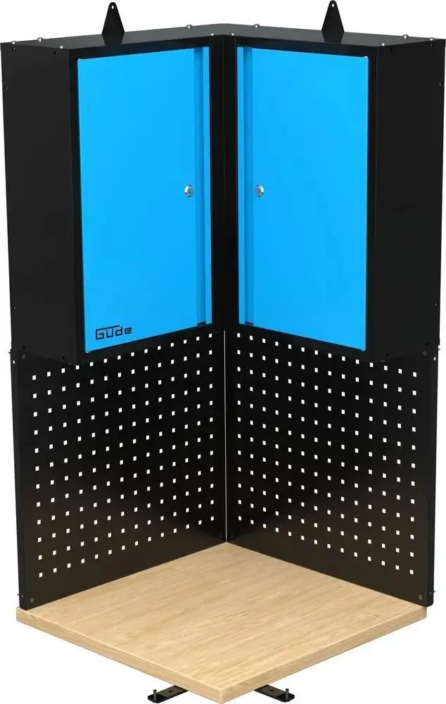 Produktfoto 1 von Güde 40468, Q9 Ecklösung Komplettset 3-tlg. Werkzeugschrank Lochwand