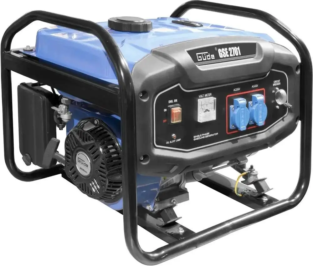 Produktfoto 1 von Güde 40727, Generator Stromerzeuger GSE 2701 2x230V 2,2kW 4,4PS Reversierstart