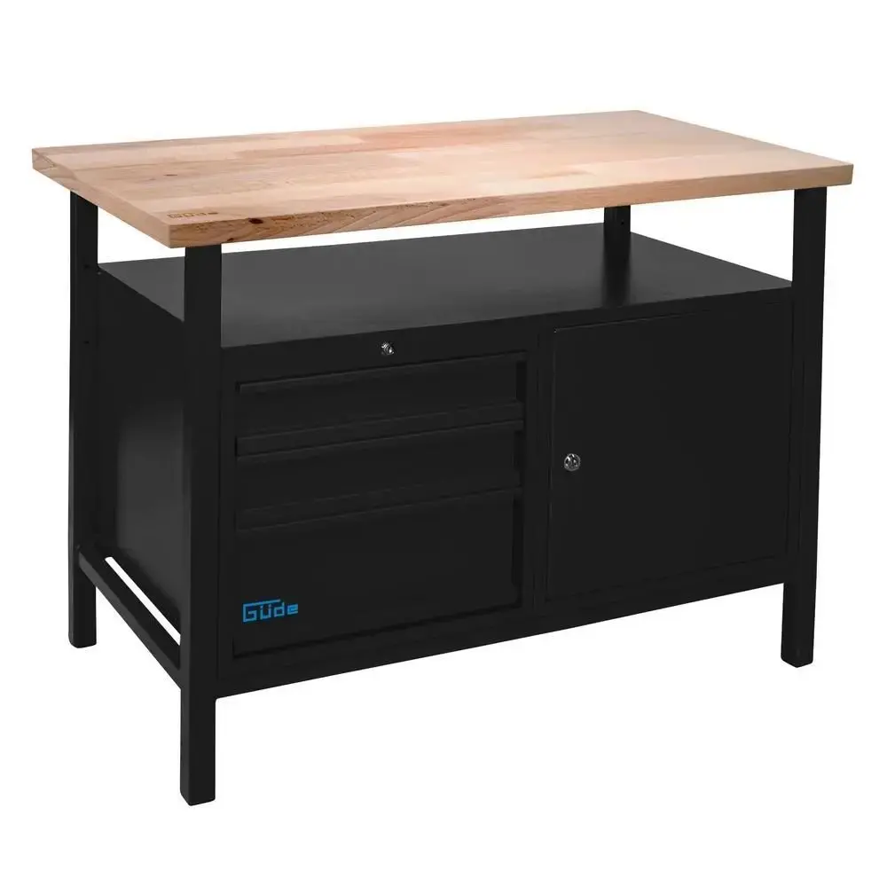 Produktfoto 1 von Güde 40838, Q9 Werkbank P 1200 SLT Black Line Flächenlast 400 kg