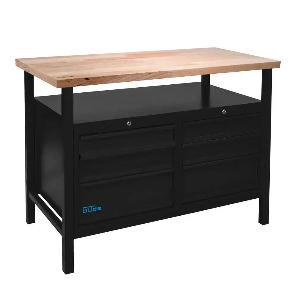 Produktfoto 1 von Güde 40839, Q9 Werkbank P 1200 SS Black Line Flächenlast 400 kg